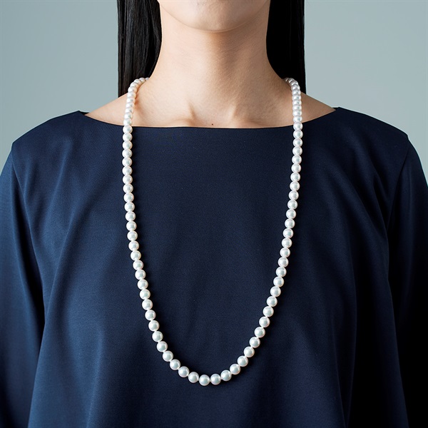 10月のオススメ商品】ロングパールネックレス 【公式】えひめ真珠 生産量日本一 真珠通販ならJFえひめ